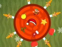 Christmas Knife Hit — free online game