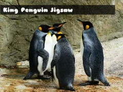 Lojë King Penguin Jigsaw në internet
