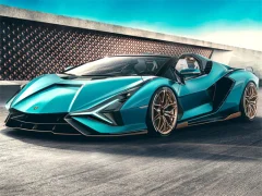 Lamborghini Sian Roadster Puzzle — free online game