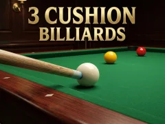 Mchezo 3 Cushion Billards online