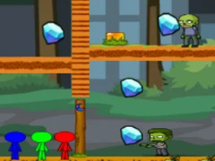 StickMan Bros Vs Zombies – ingyenes online játék