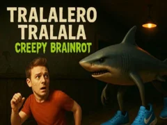 Leikur Tralalero Tralala Creepy Brainrot á netinu