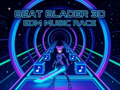 Spill Beat Blader 3D EDM Music Race online