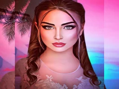 Jeu Wedding dress game up en ligne