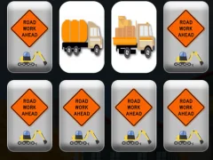 Work Trucks Memory   — jogo online grátis