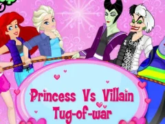 Spill Princess Vs. Villains Tug-of-war  online