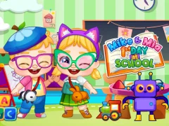 Xogo Mike And Mia 1st Day At School en liña
