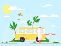 Vacation Time Jigsaw — free online game