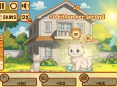 Click Kitty Idle — free online game