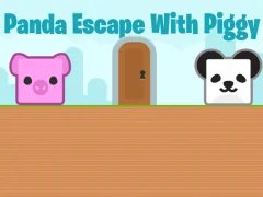Leikur Panda Escape With Piggy á netinu