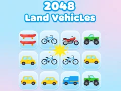 2048 Land Vehicles — free online game