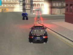 Trò chơi US Police Robot Transform: Robot  fighting games trực tuyến