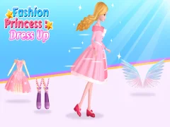 שפּיל Fashion Princess Dress Up אָנליין