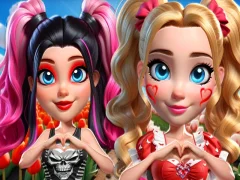 Vibrant Hearts Glamour vs Punk — ücretsiz çevrimiçi oyun
