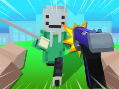 Cluiche Block Craft 3D - School ar líne