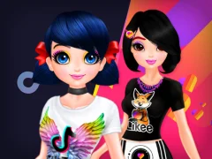 TikTok girls vs Likee girls — bezplatná online hra