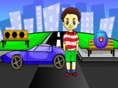 Find The Blue Car Key — free online game