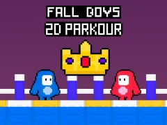 Fall Boys 2D Parkour — free online game