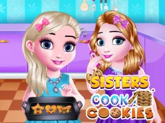 Cluiche Sisters Cook Cookies ar líne