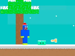 Permainan Noob Huggy Winter talian