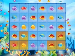 Гульня Fish Match Deluxe онлайн