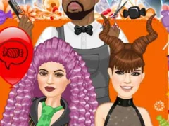 Jenner Sisters Spooky Hairstyles — free online game