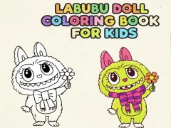 Игра Labubu Doll Coloring Book for Kids онлајн