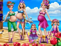 Pregnant Moms Exotic Holiday — bezplatná online hra