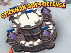 Xogo Stickman Guys Defense en liña