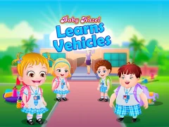 Baby Hazel Learns Vehicles — bezplatná online hra