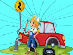 Broken Cars Jigsaw — free online game