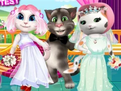 Jeu White Kittens Bride Contest en ligne