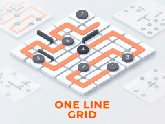 One Line Grid — free online game