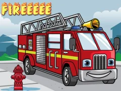 Fire Truck Jigsaw — free online game