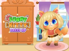Funny Kitty Dress Up — ücretsiz çevrimiçi oyun