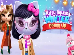 Kitty Squad Winter Dress Up — ücretsiz çevrimiçi oyun