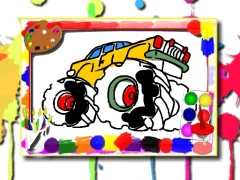 Monster Truck Coloring Book — free online game