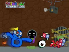 Mchezo Rainbow Alphabet Lore online