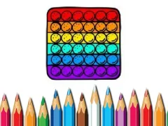 Pop It Coloring Book — ücretsiz çevrimiçi oyun