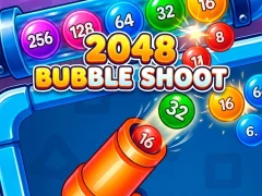 Permainan 2048 Bubble Shoot secara online