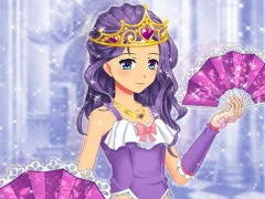 Mchezo Princess Anime Dress Up online