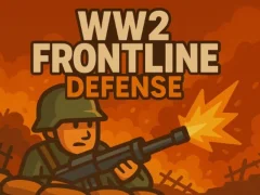 Gêm WW2 Frontline Defense ar-lein