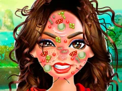 Wonder Woman Face Care — free online game