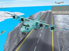 Mchezo Airplane Flight 3d Simulator online
