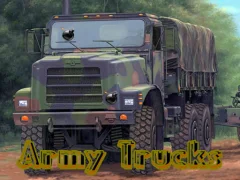 Army Trucks Hidden Objects — bezplatná online hra
