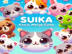 Suika Kawaii Merge Game — free online game