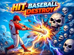 Hit Baseball Destroy — безкоштовна онлайн гра