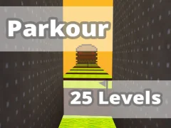 Parkour 25 Levels — free online game