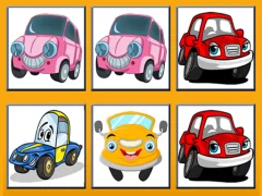 Funny Cars Memory — darmowa gra online