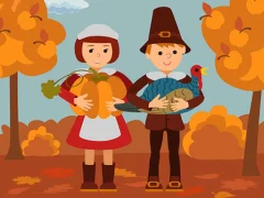 Thanksgiving Jigsaw — free online game